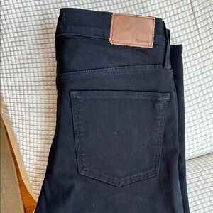 Madewell Black Jeans Classic Style Comfortable Fit